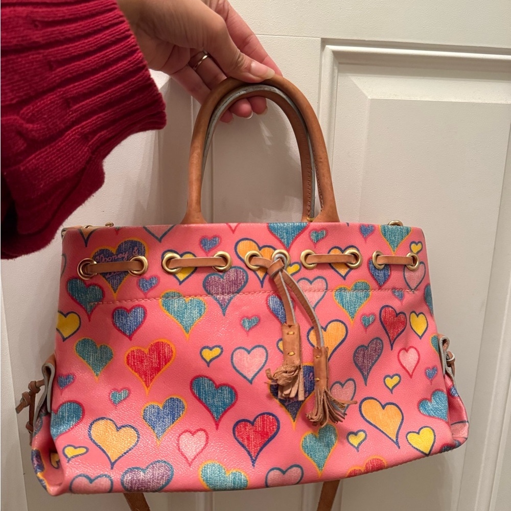 Dooney & Bourke Heart Print Bag